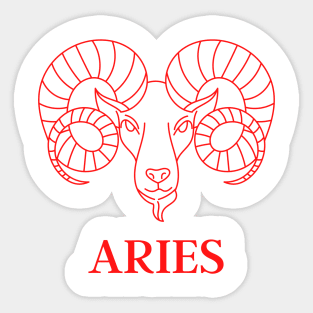 ARIES Sticker
